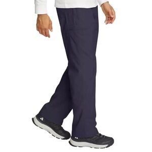 Eddie Bauer Men's Fleece Lined Rainier Outdoor Hiking Pants 34x30 Blue